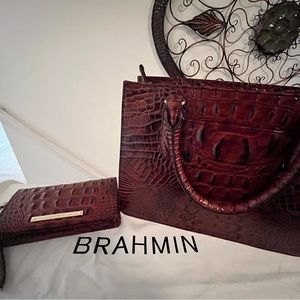 Brahmin Small Camille handbag & wristlet